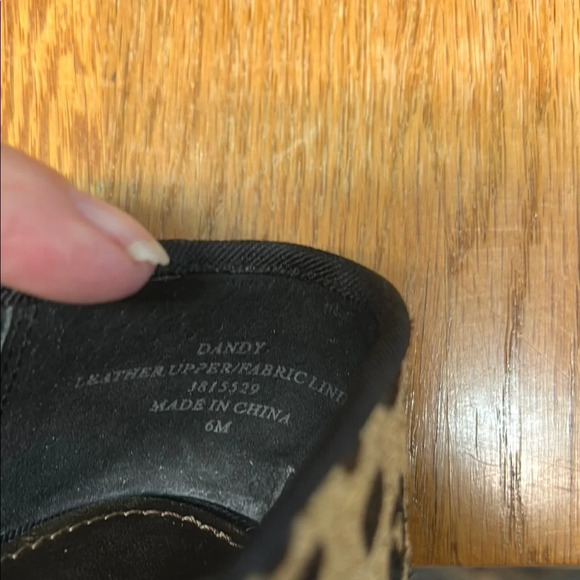 Kelly & Katie Leopard Print Loafers - Picture 3 of 4